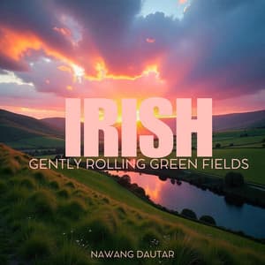 Irish Gently Rolling Green Fields - Nawang Dautar