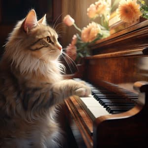 Fantasías Felinas: El Piano Pinta Viajes Oníricos En Teclas Etéreas - Piano relajante profundo