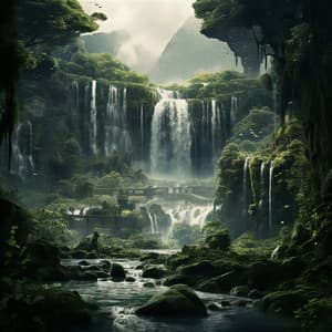 Meditative River Melodies: Flowing with Harmony - Gentle Outdoors