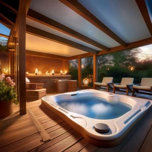 Lofi De Spa Relajante: Flujo Musical Armonioso - Curación Binaural