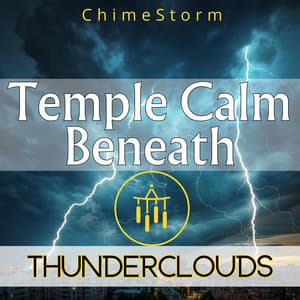 Temple Calm Beneath Thunderclouds - ChimeStorm