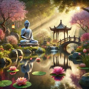 Oasis tranquille: Musique de méditation dans un jardin zen - Julien Marcel