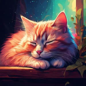 Cat Nap Vibes: Lofi Tunes for Sleep - Curative Solfeggio Frequencies
