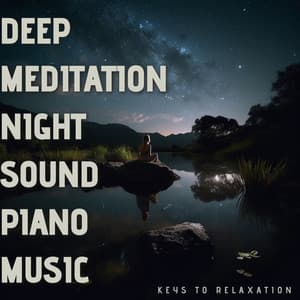 Deep Meditation Night Sound, Piano Music - Keys to Relaxation