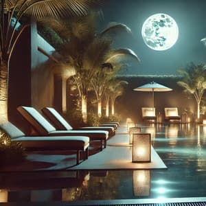 Night Pool Party: Chill House Music - Copacabana Playa Chill