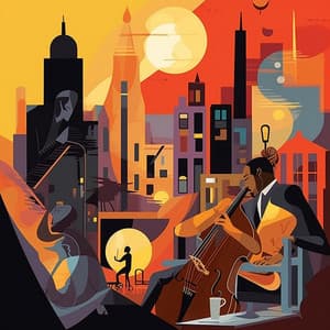Downtown Fiesta: Festive Jazz Music - Cafe Music Bgm