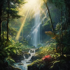 Binaural Serenity at the Falls - Pure Binaural Beats
