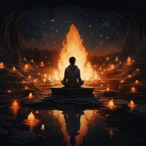 Melodías De Meditación De Infierno: Música Resplandeciente - Efectos de sonido de la madre naturaleza