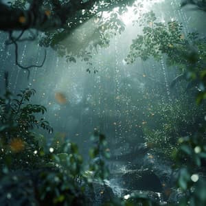 Tranquil Binaural Rain for Relaxing Moments - Relaxing Musk Ox