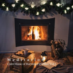 Meditation: Calm Music of Burning Fireplace Vol. 1 - Weather and Nature Recordings