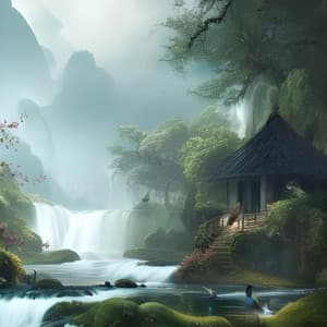 Gentle Water Stream and Birdz - The Sound of Danish Nature