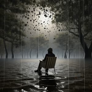 Relaxation Rain: Soft Echoes Calm - Gazebo Clouds