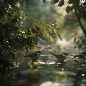 Tranquil Creek Ambience: Binaural Beats for Restful Sleep - Relax Meditation Sleep