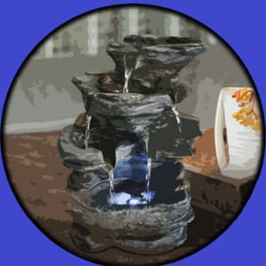 Small Indoor Waterfalls, Rock Gardens, and other Decorative Water Features for Background Sounds - Epic Soundscapes