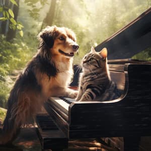 Pets Melody: Piano Gentle Waves - Relaxing Piano Music Consort