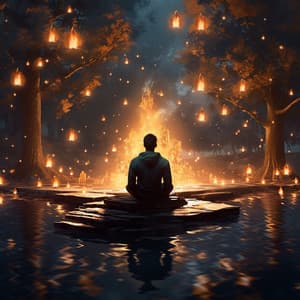 Abrazo De La Naturaleza: Suave Canción Nocturna Del Fuego - Colectivo de sonidos de la naturaleza y la selva tropical