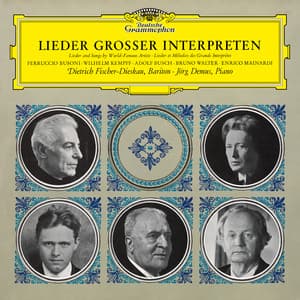 Songs by Great Artist-Composers - Dietrich Fischer-Dieskau