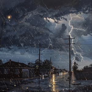 Relaxing Rainfall: Chill Thunder Ambiance for Serenity - Landscapes Of Joy