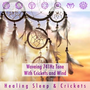 Waveing 741hz Tone With Crickets And Wind - Healing Sleep