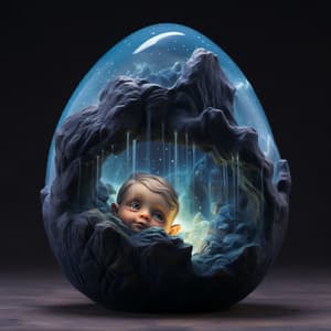 Flowing Harmony: Water River Melodies for Little Ones - Portrait of Nature