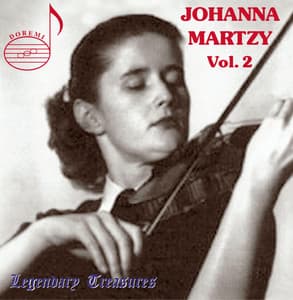Johanna Martzy, Vol. 2 - Johanna Martzy