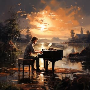 Lluvia Serena Con Piano Para Relajarse - Cara de lluvia