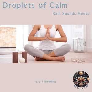 Droplets of Calm: Rain Sounds Meets 4-7-8 Breathing - Medi Tation