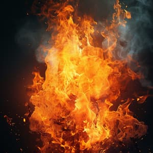 Fire Relaxation: Calming Flames for Stress Relief - Relaxing Muse