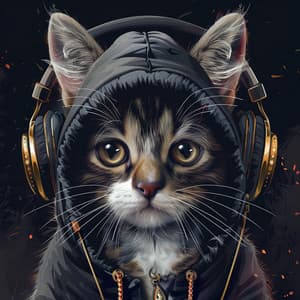 Trap Purrs: Cat Relaxation Tunes - Cheerful Vibes