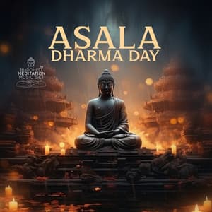 Asala - Dharma Day: Buddha's Light & Theravada - Full Moon Meditation, Spiritual Awakening, Inner Peace - Buddhist Meditation Music Set