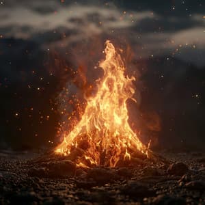 Binaural Meditation for Inner Warmth with Fire Sounds - PowerThoughts Meditation Club