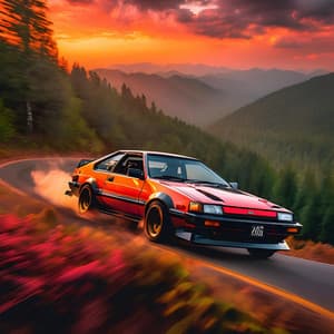Sunset Drives - Comet 1993
