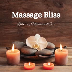 Massage Bliss: Relaxing Music and Fire - Rushing Blaze Fire Sounds Library