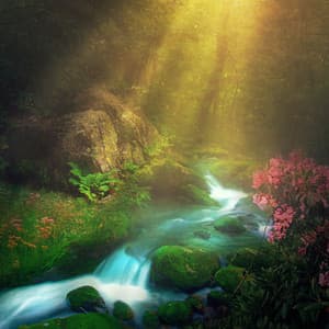 Serene Waters of Sleep: Stream's Embrace - Waves Central