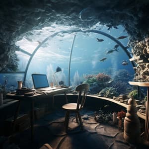 Ocean Productivity: Work Rhythm Waves - Upbeat Background Music