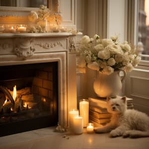 Solo De Llamas Eternas Con Amigos Peludos: Música Para Aliviar El Estrés - Aire relajante