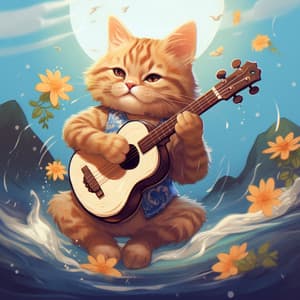 Zenful for Purr: Ocean's Purr Symphony - Afternoon Chill Out