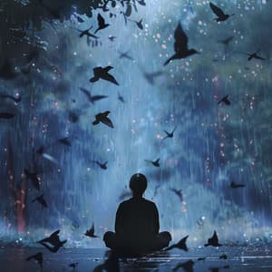 Nature's Meditation: Binaural Birds and Rain's Peace - 92 96 Hz - Medi Rela