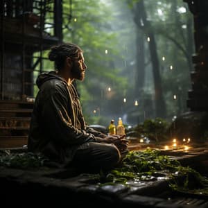 Fuga De Melodías De Yoga A La Luz Del Fuego De Las Velas: Música Para Aliviar El Estrés - Música de jardinería