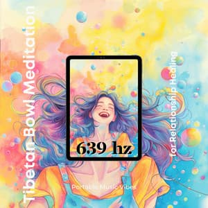 Tibetan Bowl Meditation: 639 Hz for Relationship Healing - Portable Music Vibes