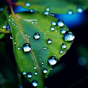 Raindrop Rhythms: Rain Symphony Harmony - Brainwave Samples
