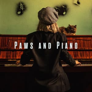 Paws and Piano: Relaxing Fire and Chill Sounds for Calming Pets - Jazz Piano Essentials