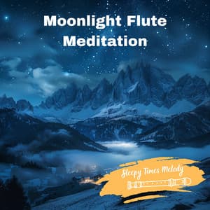 Moonlight Flute Meditation: Drift Away in Peace - Sleepy Times Melody