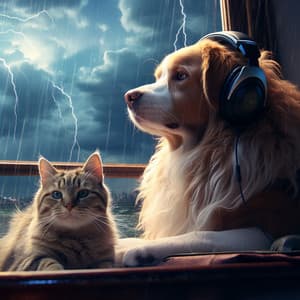 Binaural Thunder Pets: Soothing Sounds - Jupiter Sorrow