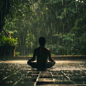 Meditación Tranquila Bajo La Lluvia: Ritmos Suaves - Musica de Meditacion para Relajarse