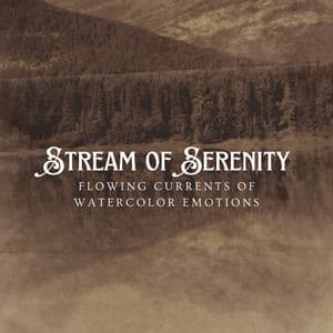 Stream of Serenity: Flowing Currents of Watercolor Emotions - Cure Stream