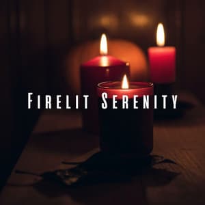 Firelit Serenity: Chill Music for Calming Massage - Rushing Blaze Fire Sounds Library