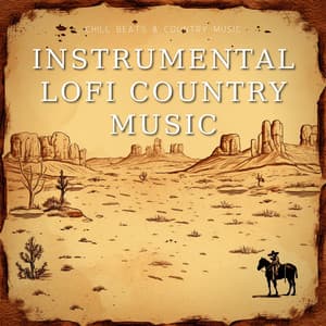 Instrumental Lofi Country Music, Total Relaxation - Chill Beats & Country Music
