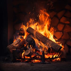 Llamas Meditativas: Cadencia Binaural Del Fuego - Meditación de frecuencia de solfeo