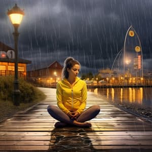 Yoga Serenity: Melodic Flamescape Harmony - Essential Nature Sound